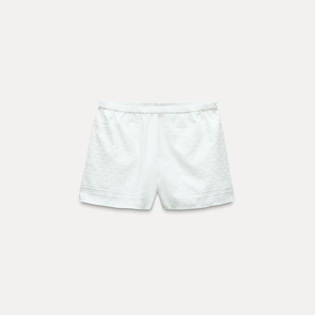Moudda ZARA - Short brodé, taille élastique - Tunisie 2