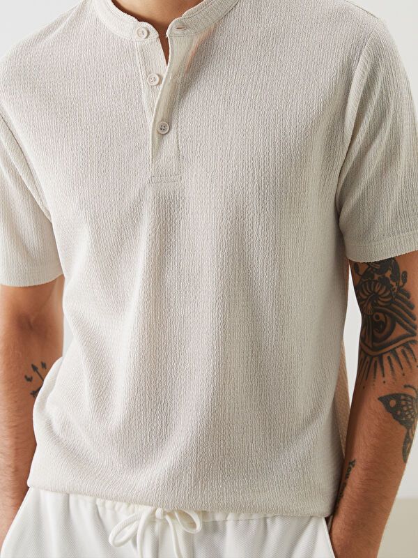 Moudda LC Waikiki - T-shirt manches courtes en jersey pour Homme - Tunisie 3