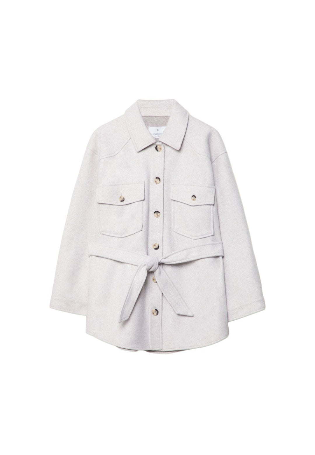 Moudda STRADIVARIUS - Surchemise Longue avec Ceinture Soft - Tunisie 1
