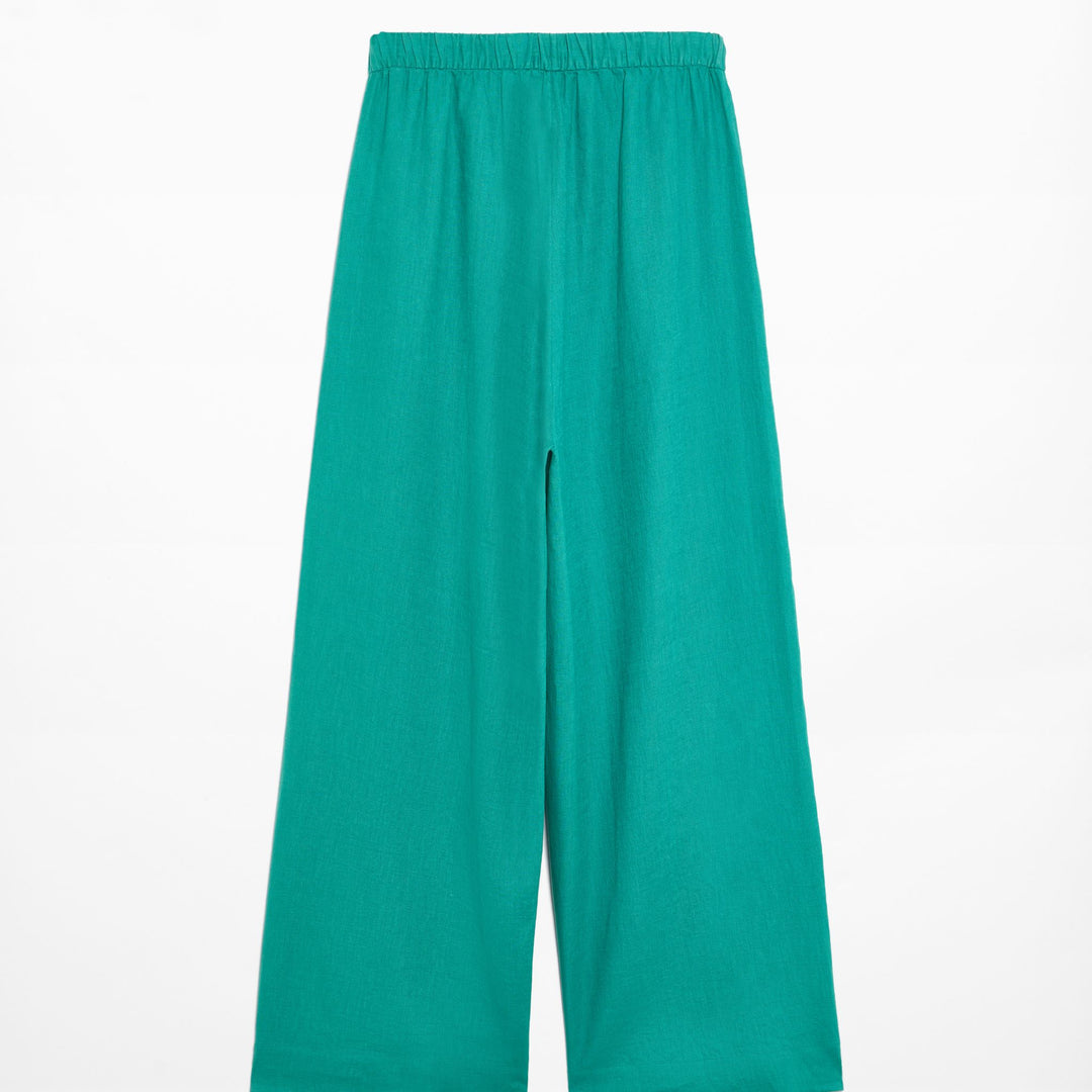 Moudda Oysho - Pantalon 100% Lin Relaxed Taille Moyenne - Tunisie 2