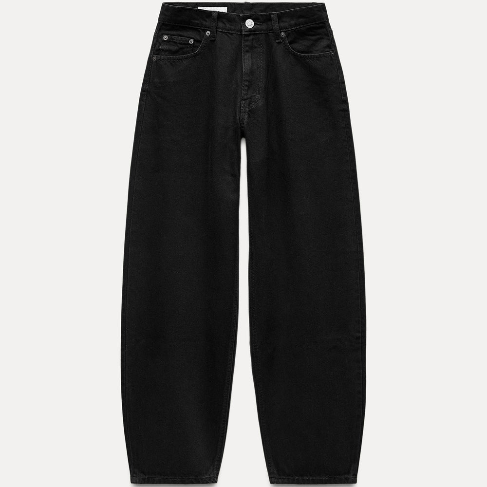 Moudda ZARA - Noir – pantalon ballon taille mi-haute longueur complète - Tunisie 2