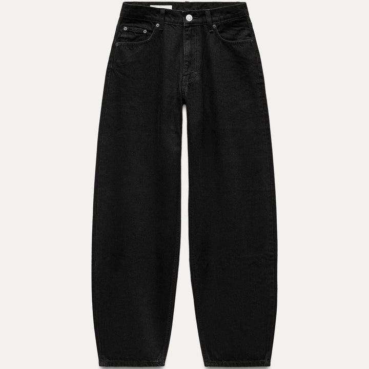 Moudda ZARA - Noir – pantalon ballon taille mi-haute longueur complète - Tunisie 2