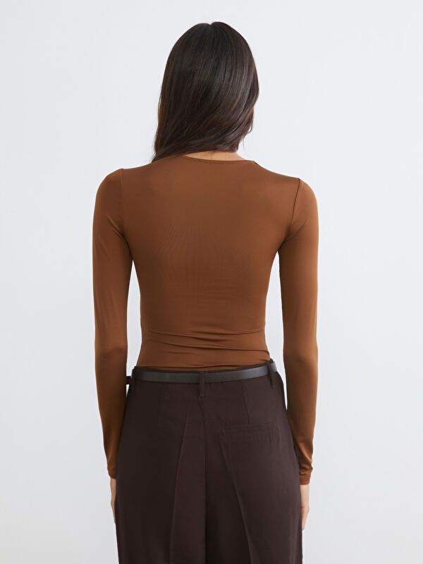 Moudda LC Waikiki - Body manches longues en jersey pour Femme - Tunisie 4