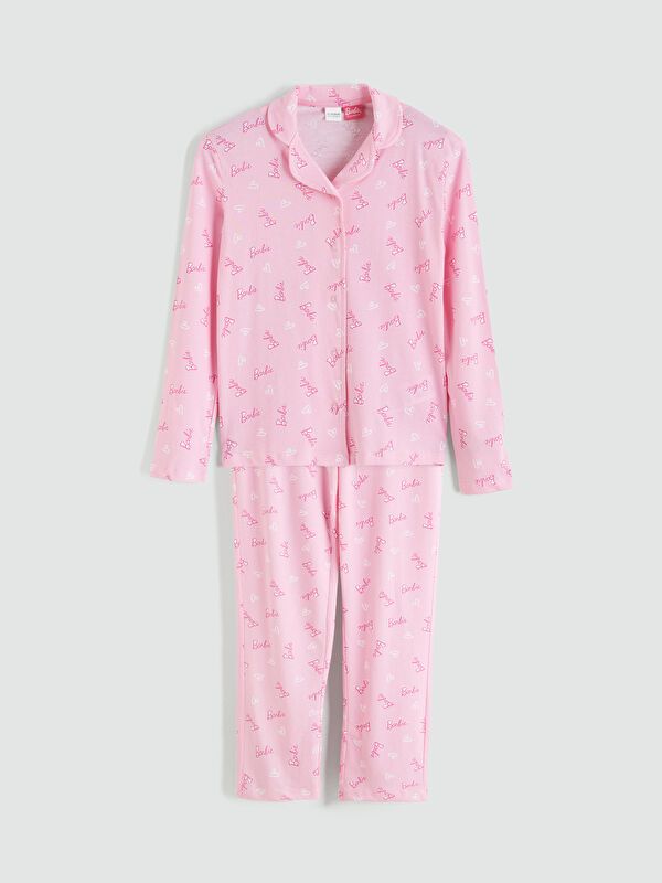 Moudda LC Waikiki - Pyjama manches longues en jersey mi-saison pour Fille - Tunisie 1