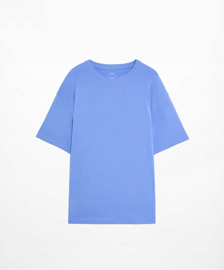 Moudda Oysho - T-Shirt Long Coton Élasthanne - Tunisie 5