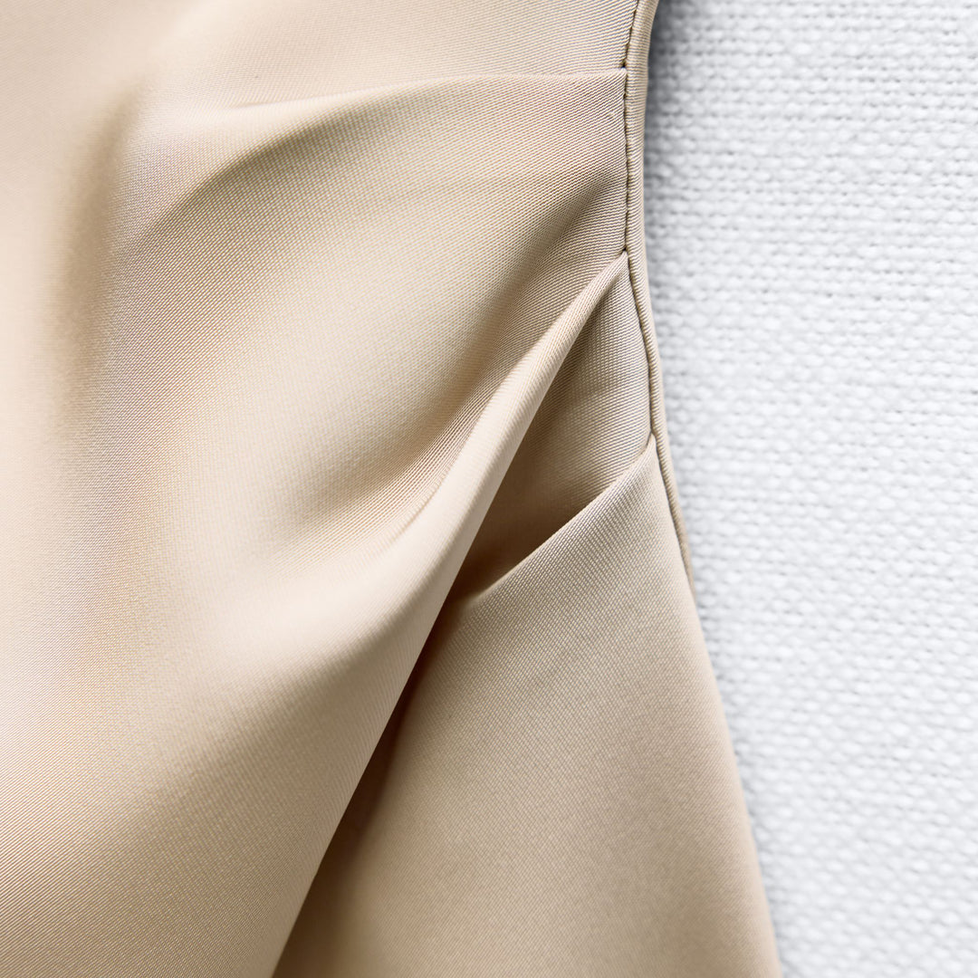 Moudda ZARA - Ensemble top satin drapé, manches tombantes - Tunisie 3