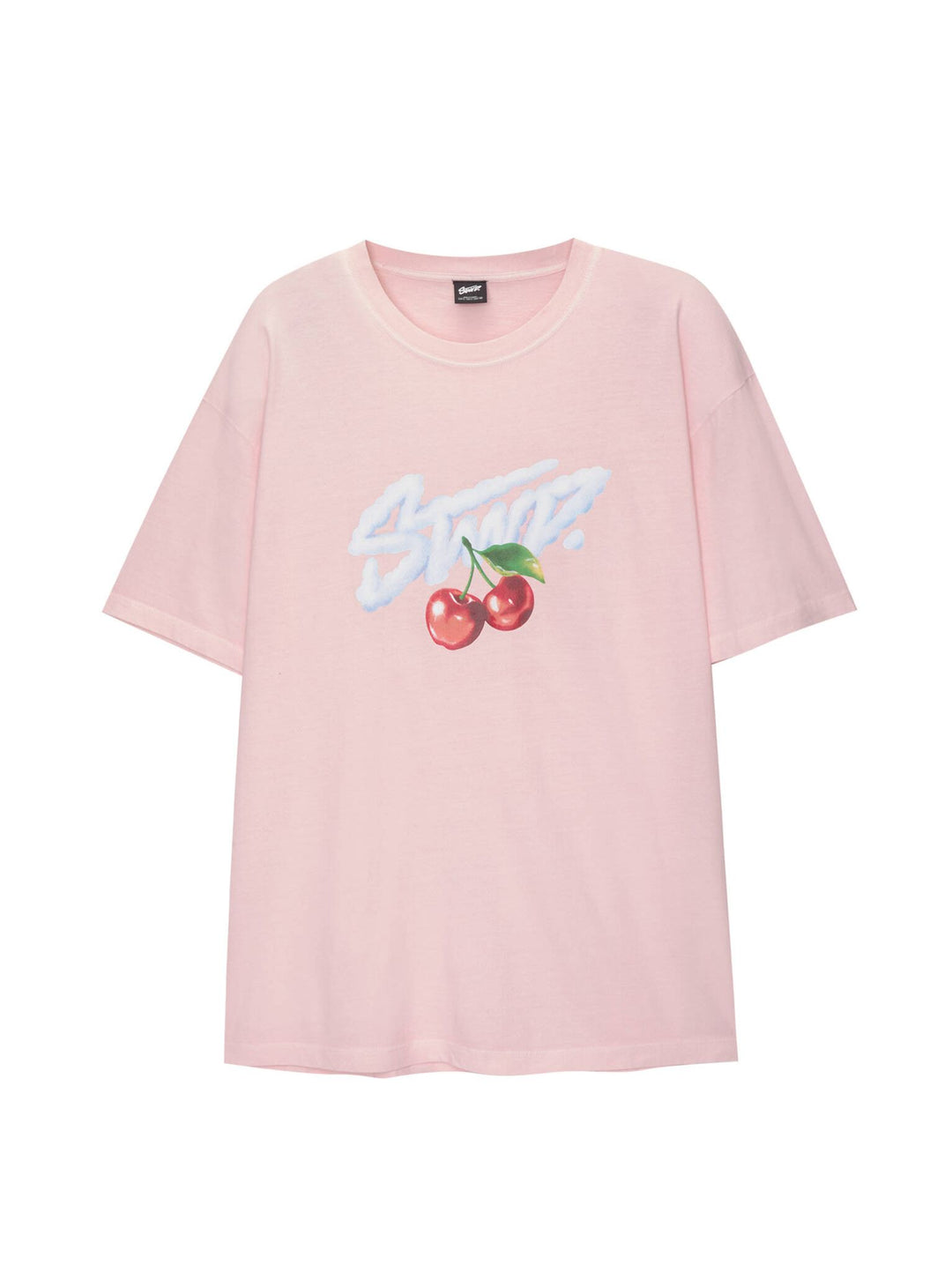 Moudda PULL & BEAR - T-Shirt Lavé Logo STWD Cerises - Tunisie 1