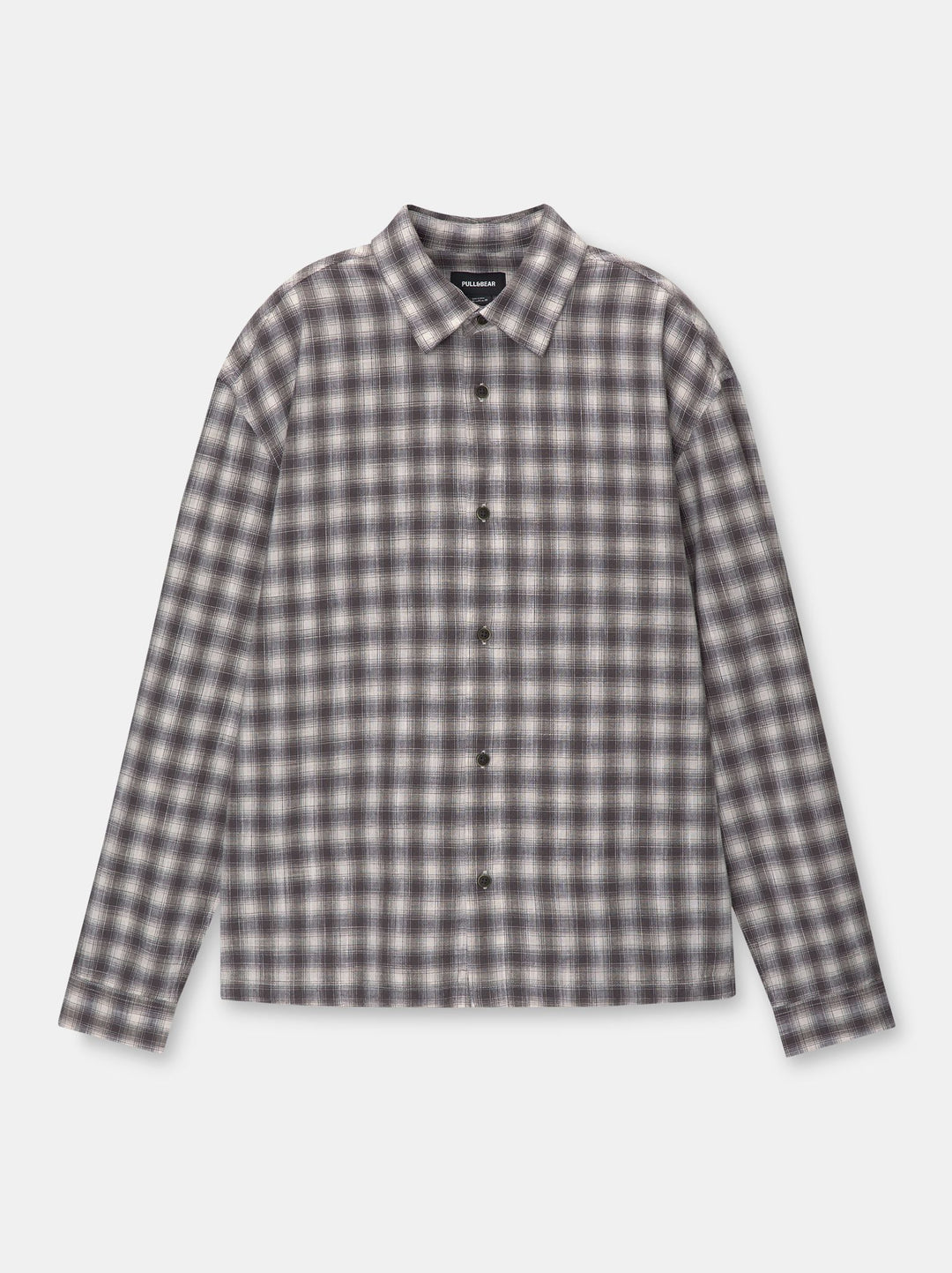 Moudda PULL & BEAR - Chemise Manches Longues Rustic Mini Check - Tunisie 1