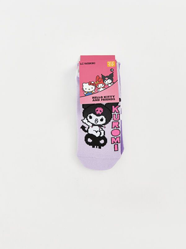 Moudda LC Waikiki - Chaussettes pour sneakers Fille Lilas - Tunisie 1