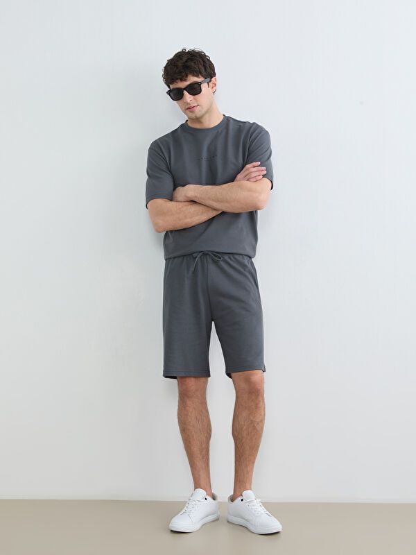 Moudda LC Waikiki - Ensemble pyjama jersey manches courtes-short pour Homme - Tunisie 1