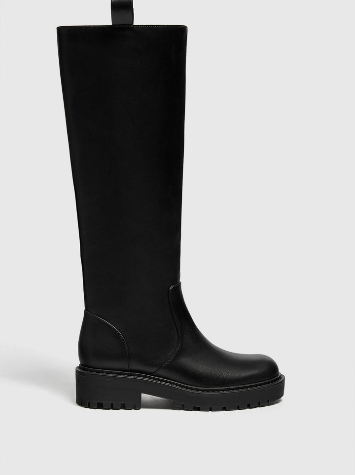 Moudda PULL & BEAR - Bottes Plates Basiques Taille 34-35-36 - Tunisie 3