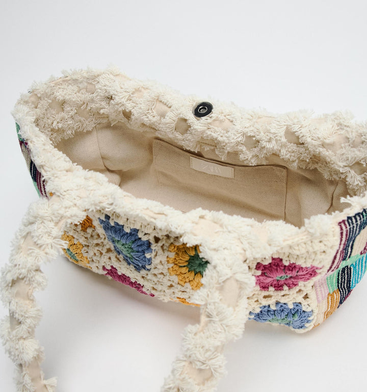 Moudda ZARA - Sac shopper midi granny horizontal - Tunisie 5