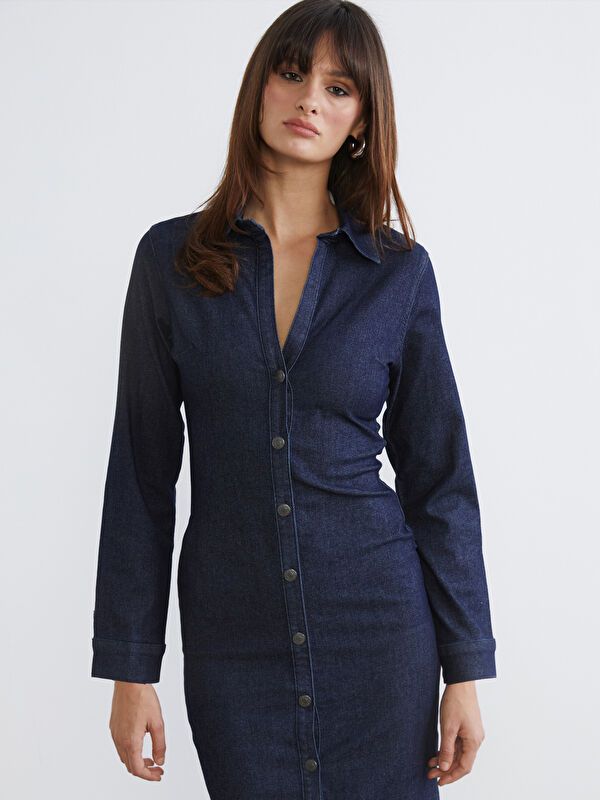 Moudda LC Waikiki - Robe manches longues en jean - Tunisie 2