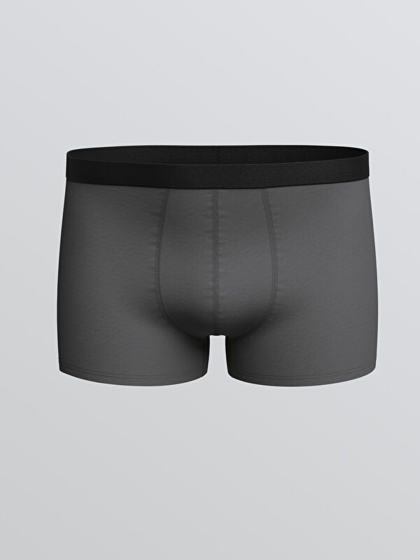 Moudda LC Waikiki - Boxer basique Homme Gris foncé - Tunisie 4