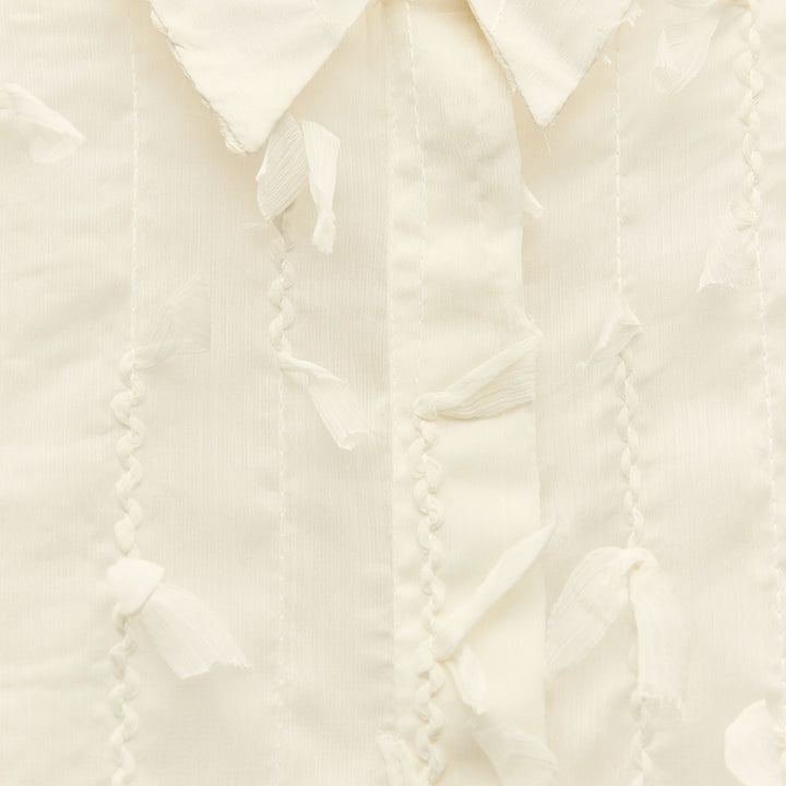 Moudda ZARA - Chemise fluide franges, manches longues - Tunisie 3