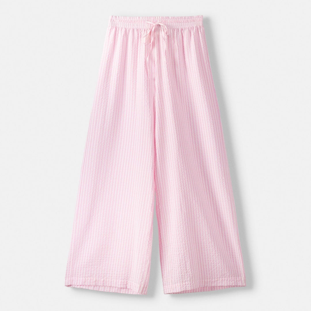 Moudda BERSHKA - Pantalon pyjama rayé en seersucker - Tunisie 1