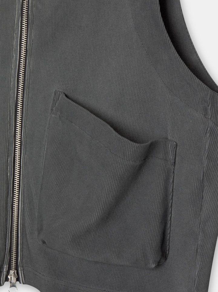 Moudda PULL & BEAR - Gilet Côtelé Lavé Collection Rockstar - Tunisie 3