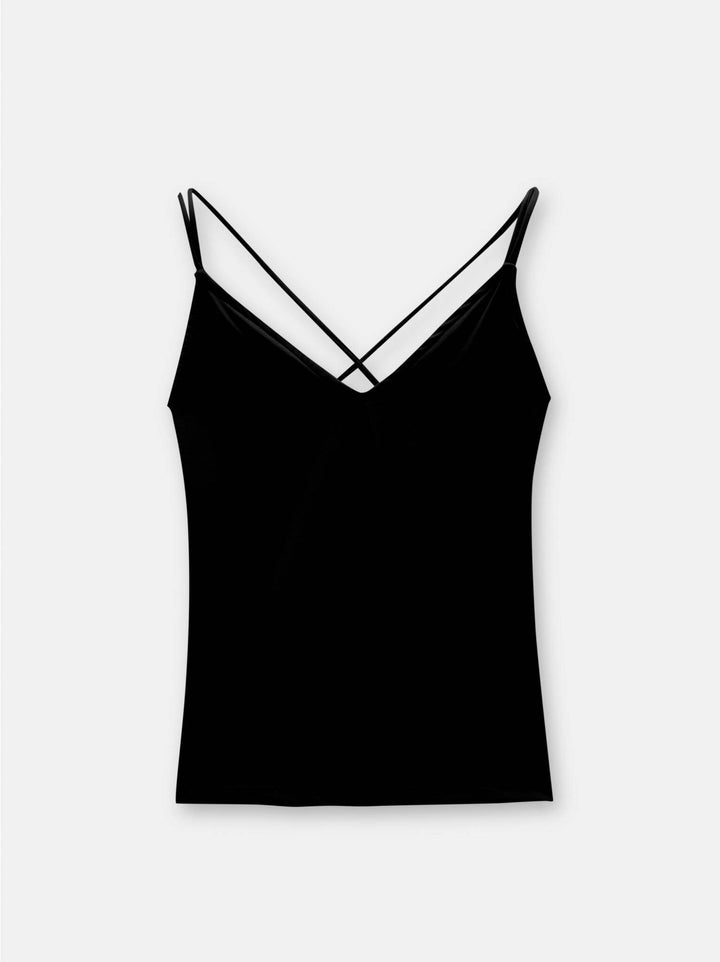 Moudda PULL & BEAR - Body Ajusté Encolure V Bretelles Croisées - Tunisie 1