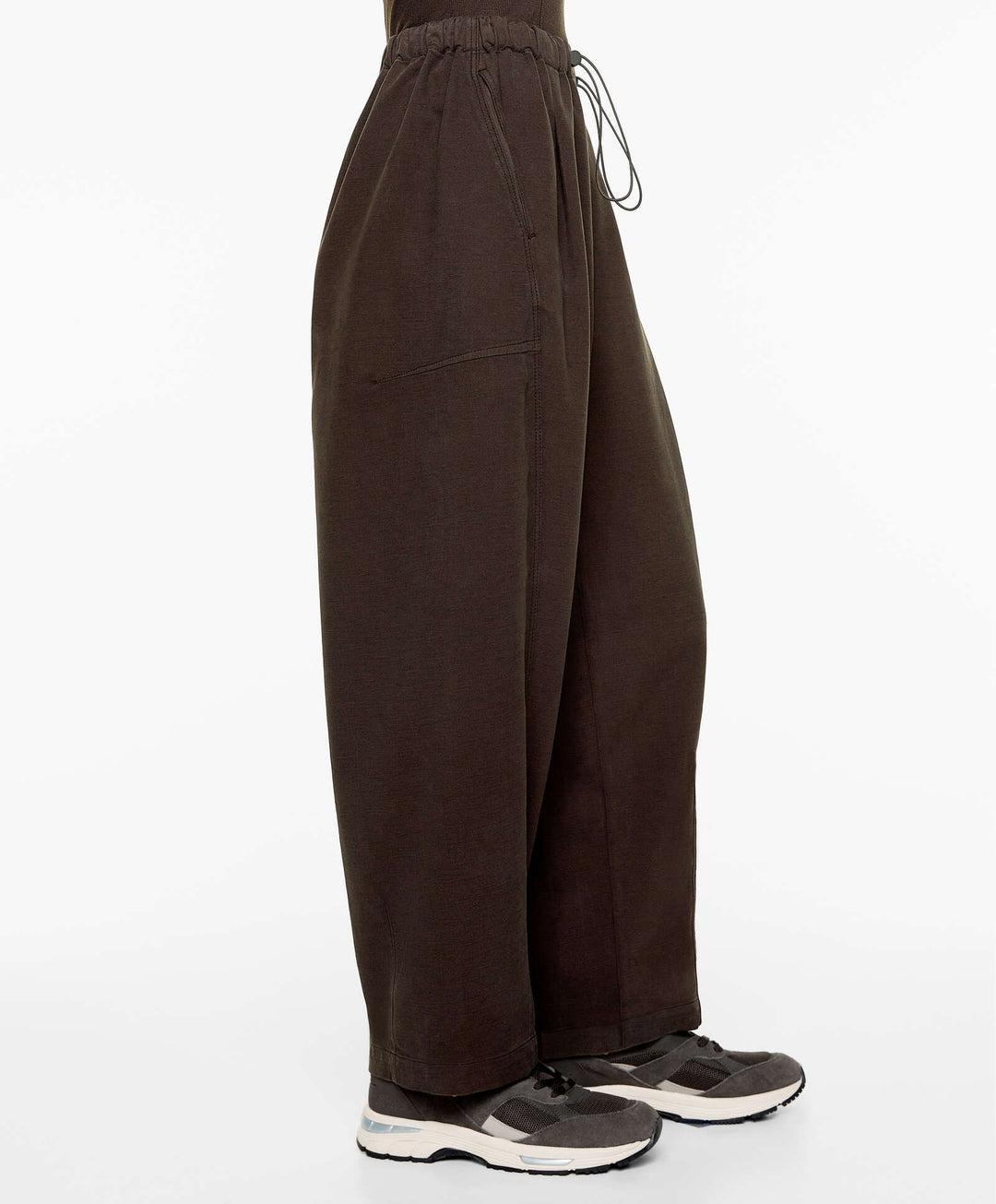 Moudda Oysho - Pantalon Lin Ballon Taille Moyenne - Tunisie 6