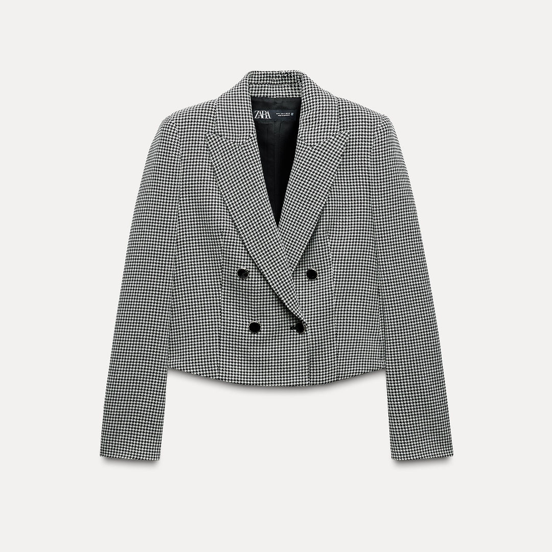Moudda ZARA - Set veste pied-de-poule - Tunisie 1