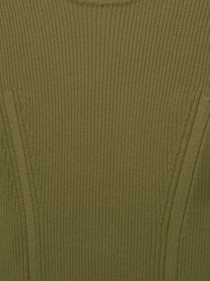 Moudda PULL & BEAR - Pull Basique Côtelé Col Carré Viscose - Tunisie 2