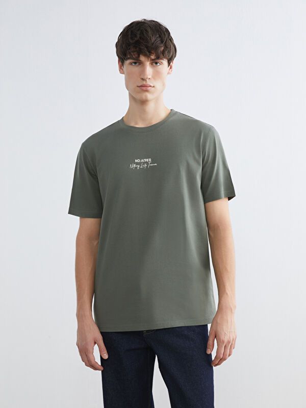 Moudda LC Waikiki - T-shirt imprimé manches courtes en jersey - Tunisie 1