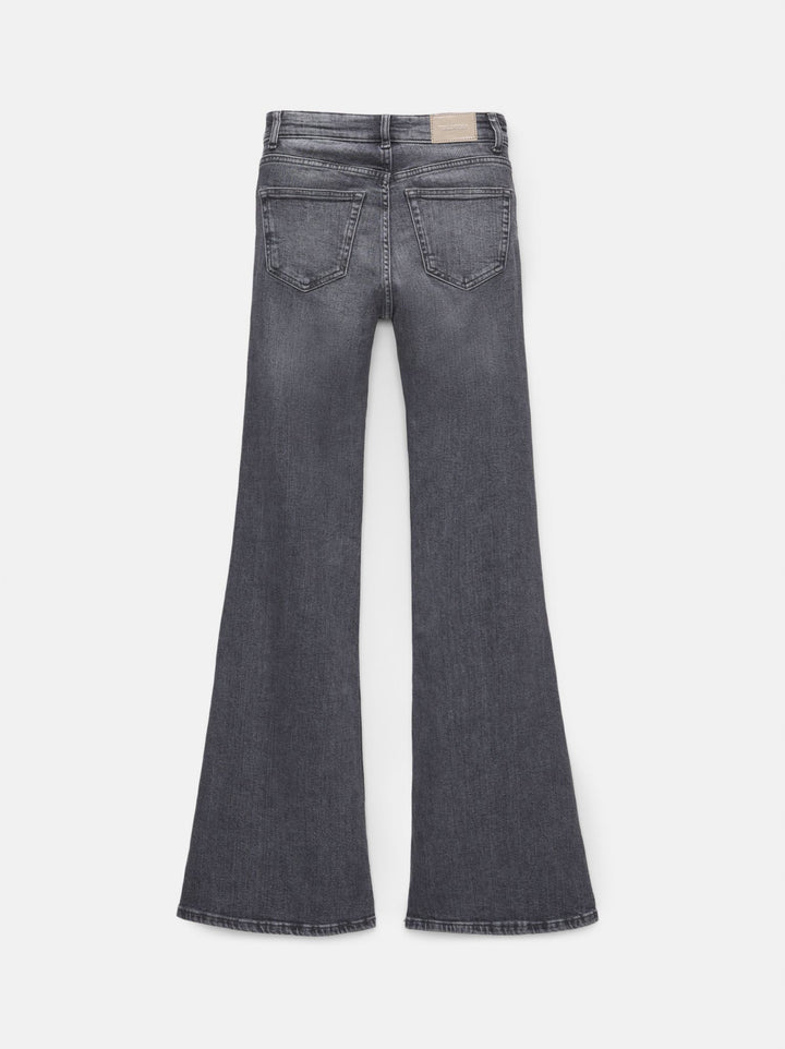 Moudda PULL & BEAR - Pantalon Skinny Flare Blanc - Tunisie 2