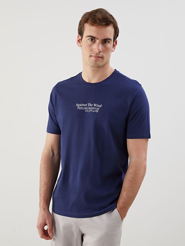 Moudda LC Waikiki - T-shirt imprimé manches courtes en jersey pour Homme - Tunisie 1