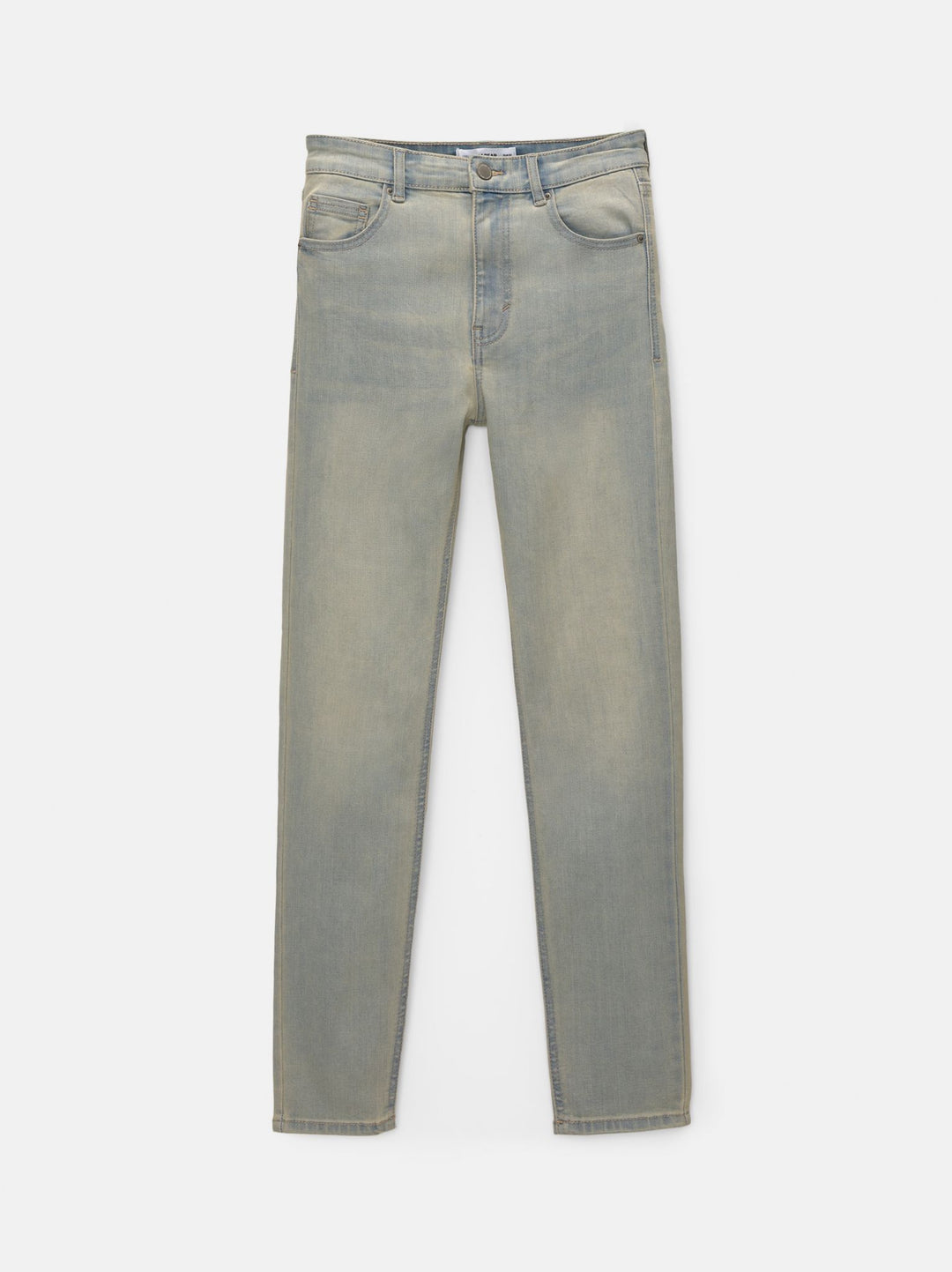 Moudda PULL & BEAR - Pantalon Skinny Taille Haute Blanc - Tunisie 5