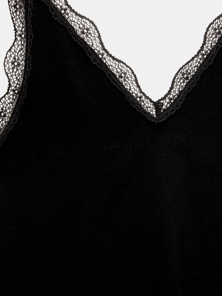 Moudda PULL & BEAR - Body Top Seamless Dentelle - Tunisie 2