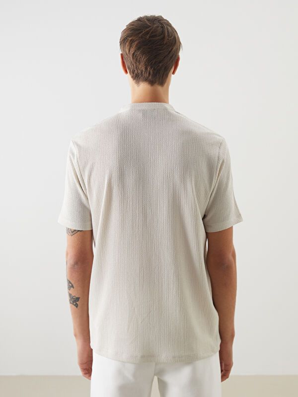 Moudda LC Waikiki - T-shirt manches courtes en jersey pour Homme - Tunisie 4