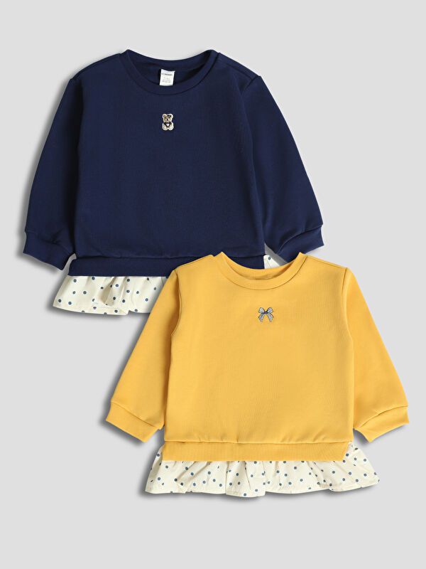 Moudda LC Waikiki - Sweat-shirt pack jersey pour Filles - Tunisie 1
