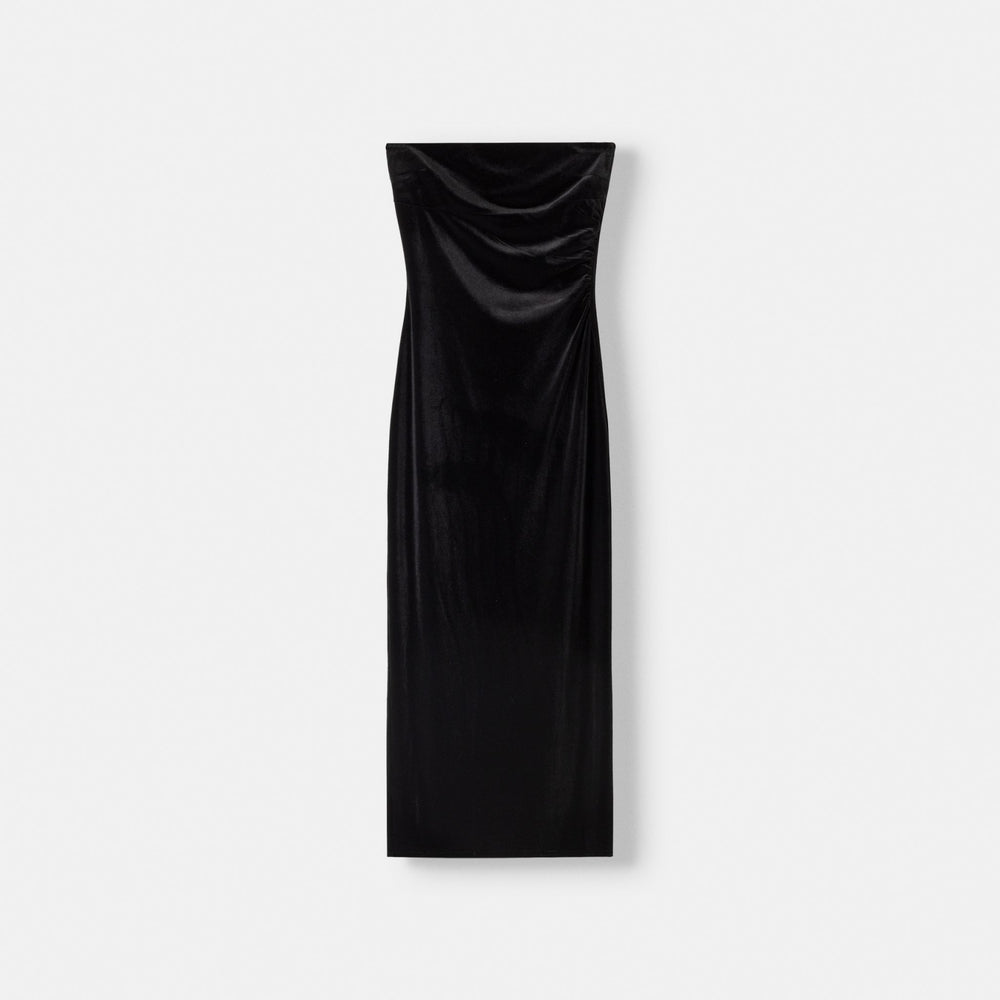 Moudda BERSHKA - Robe mi-longue bandeau en velours - Tunisie 2