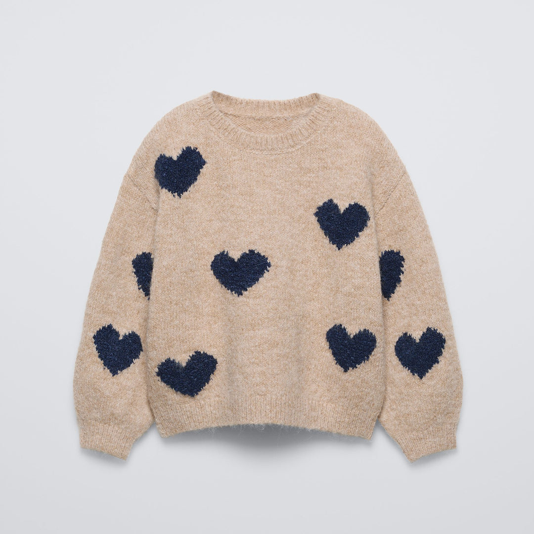 Moudda ZARA - Pull maille enfant motifs jacquard bouclé - Tunisie 1