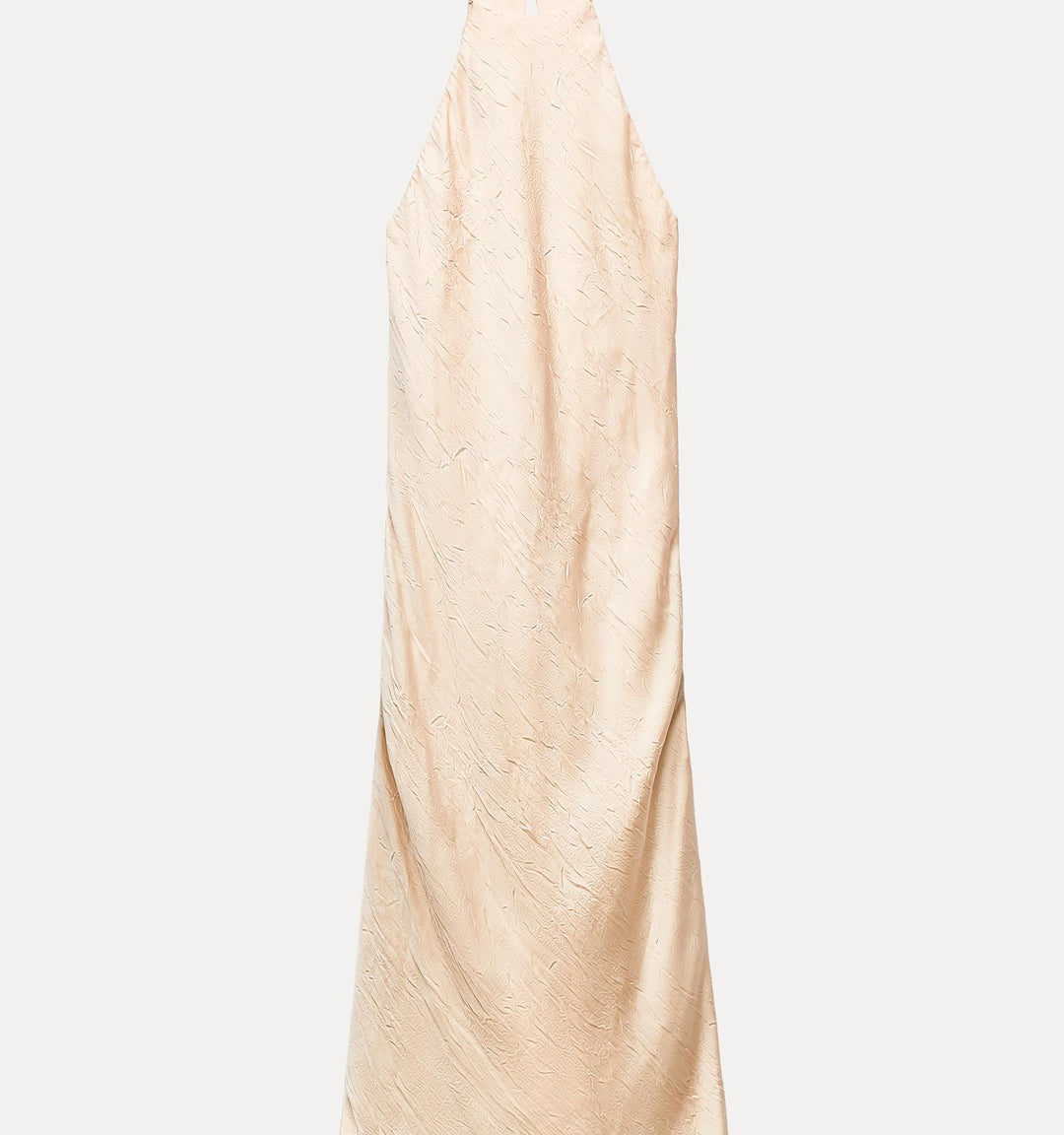 Moudda ZARA - Robe en satin froissé, décolleté travaillé - Tunisie 3