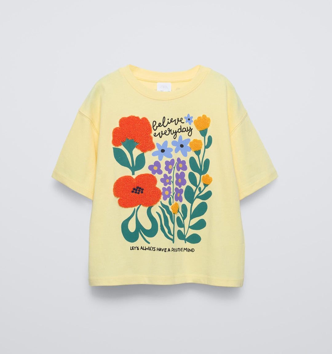 Moudda ZARA - T-shirt brodé dos bouclé - Tunisie 3