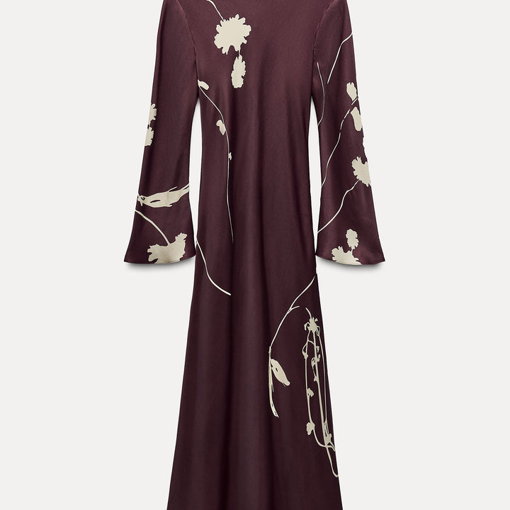 Moudda ZARA - Robe longue imprimée biais - Tunisie 2
