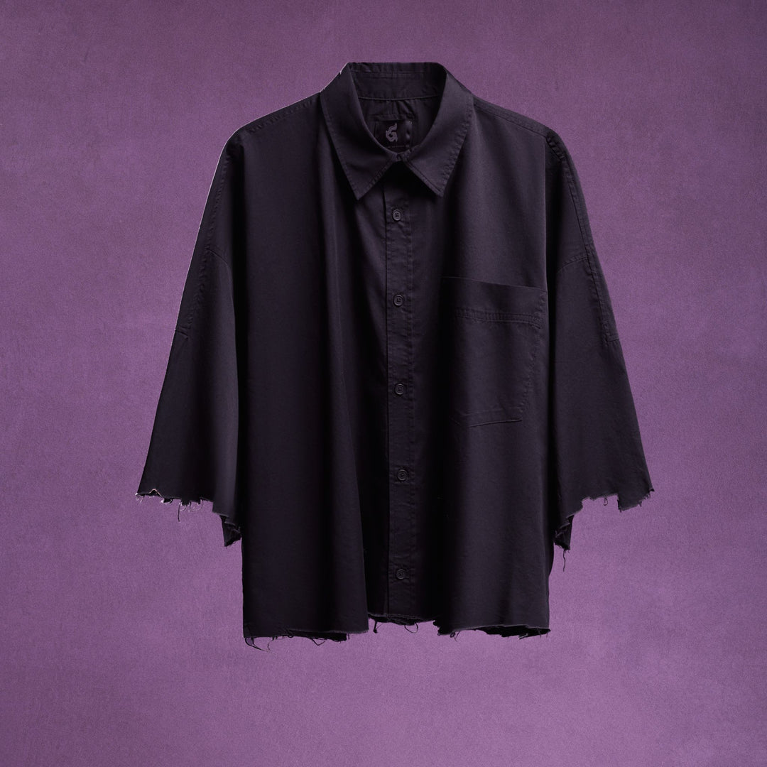 Moudda BERSHKA - Chemise boxy découpée laser - Tunisie 3