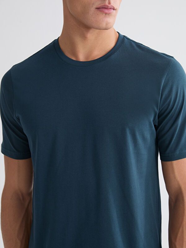 Moudda LC Waikiki - T-shirt basique col rond manches courtes en jersey pour Homme - Tunisie 3