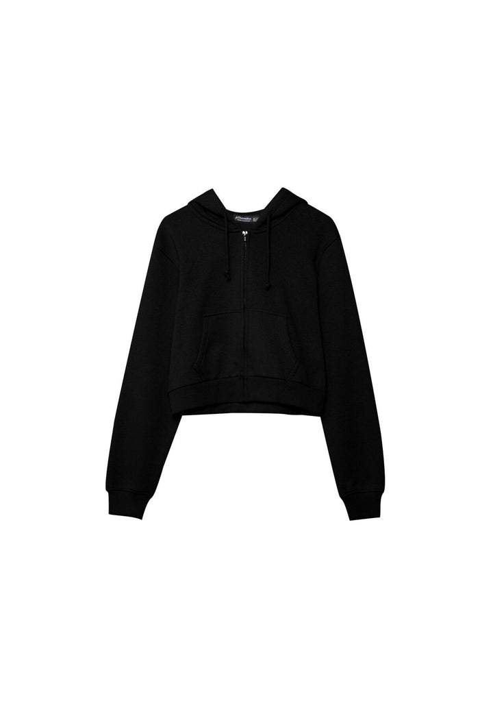 Moudda STRADIVARIUS - Sweat Crop à Fermeture Basique - Tunisie 1