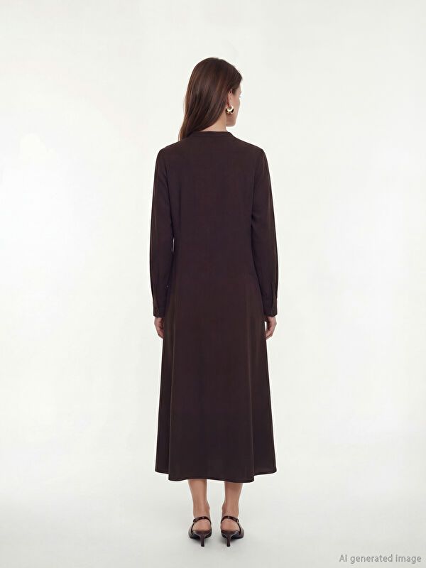 Moudda LC Waikiki - Robe manches longues en tissu pour Femme - Tunisie 3