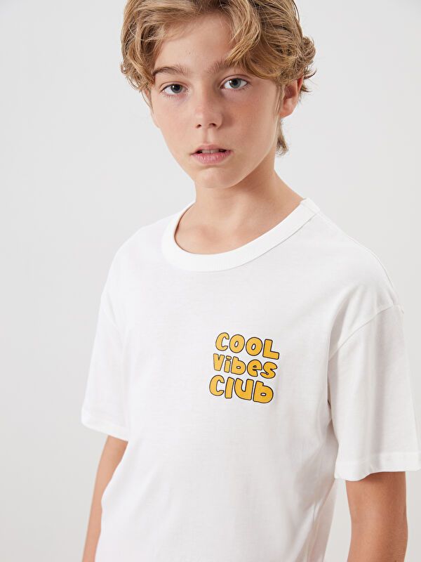 Moudda LC Waikiki - T-shirt manches courtes en jersey pour Garçon - Tunisie 2
