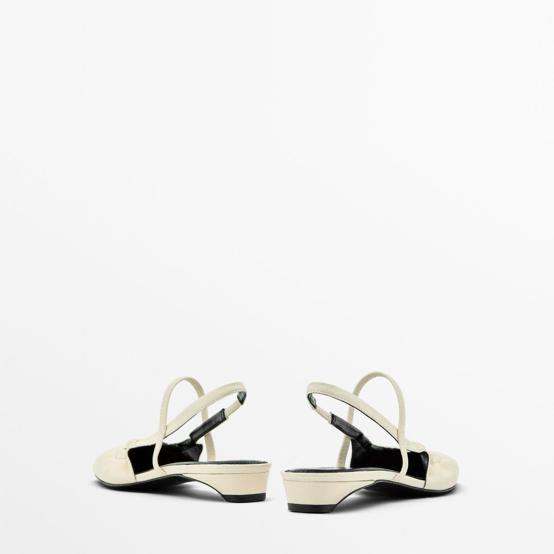Moudda Massimo Dutti - Ballerines sans talon froncée - Tunisie 5