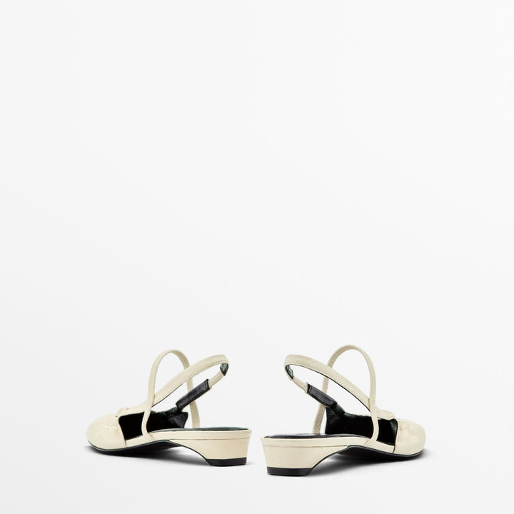 Moudda Massimo Dutti - Ballerines sans talon froncée - Tunisie 5