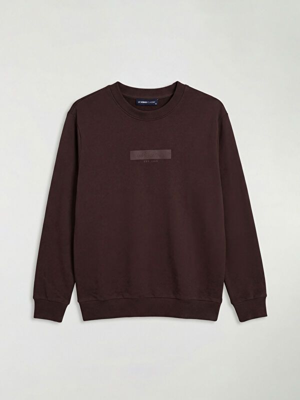 Moudda LC Waikiki - Sweatshirt imprimé basique pour Homme - Tunisie 6
