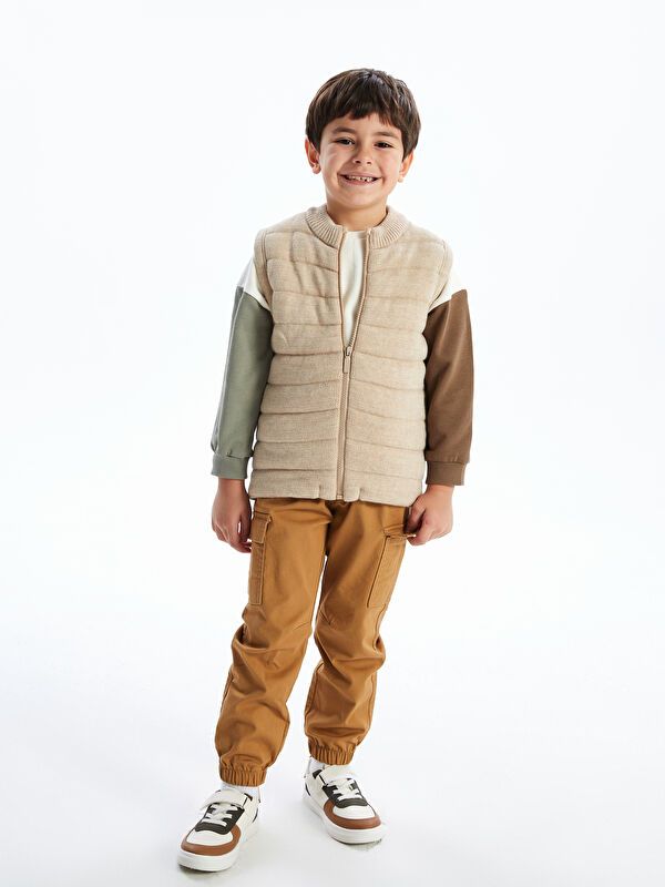 Moudda LC Waikiki - Débardeur tricot Garçon Mélange beige - Tunisie 1