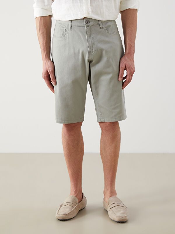 Moudda LC Waikiki - Short classique en tissu tissé pour Homme - Tunisie 2