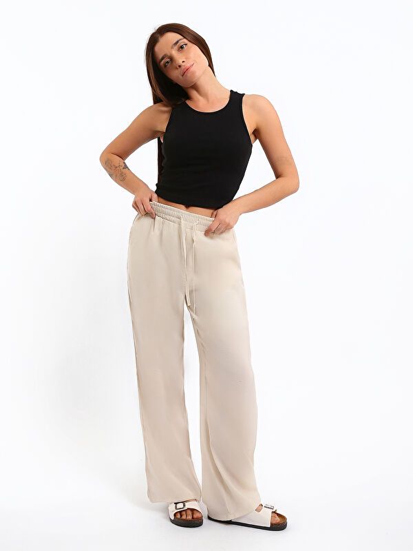 Moudda LC Waikiki - pantalon tissé moyen pour Femmes - Tunisie 1