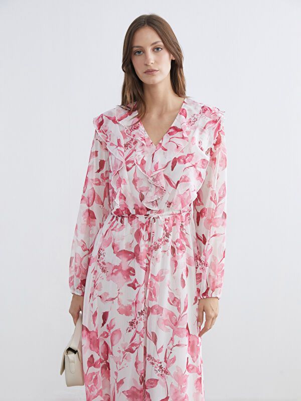 Moudda LC Waikiki - Robe manches longues en tissu pour Femme - Tunisie 2