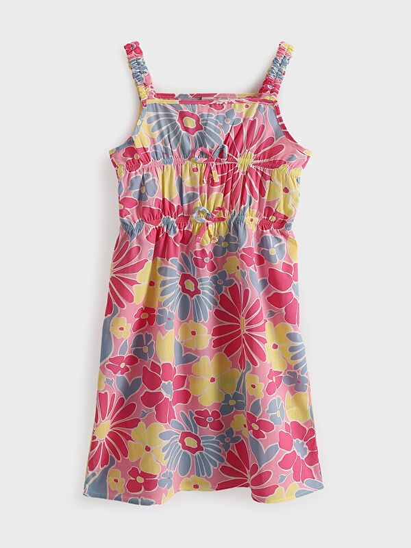 Moudda LC Waikiki - Robe manches courtes en tissu pour Fille - Tunisie 1